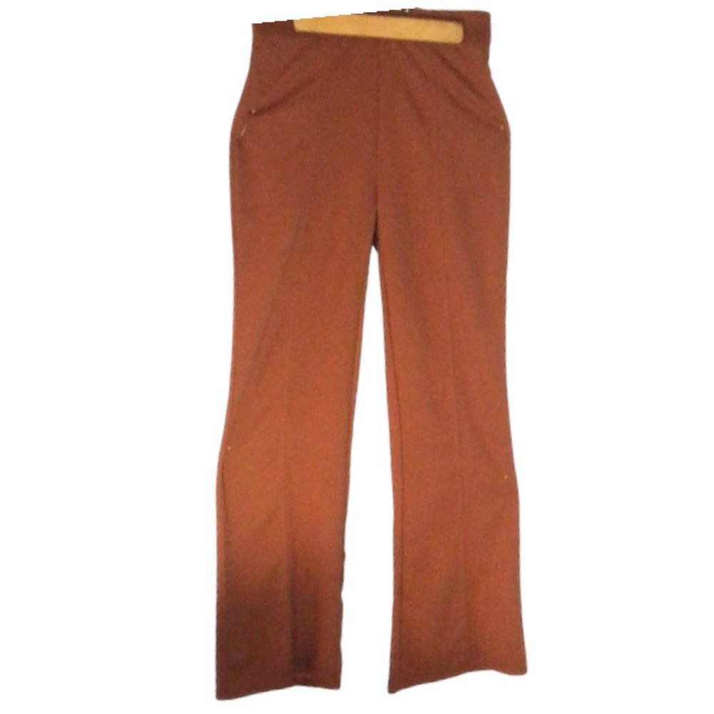 NWOT Shein Rust Orange Wide Leg Pants - Size Medium Tall